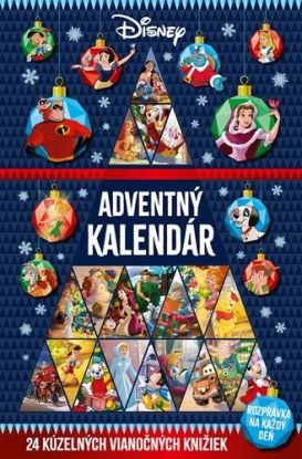 Disney: Adventný kalendár - 24 kúzelných vianočných knižiek