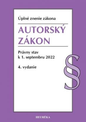 Autorský zákon Úzz, 4. vydanie 2022