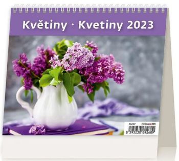 MiniMax Kvety/Kvety 2023 - stolný kalendár