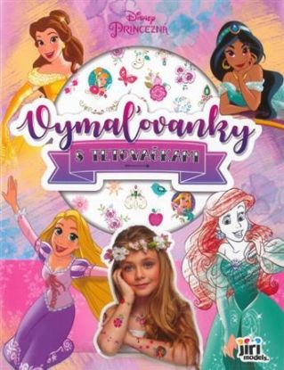 Vymaľovanky s tetovačkami: Princezné