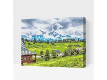 Maľovanie podľa čísiel Vysoké Tatry (40x50cm)