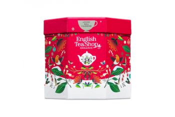 English Tea Shop Bio Rozkladací čajový adventný kalendár, 25 pyramíd