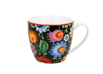 Klasický porcelánový hrnček Ethnic 460 ml