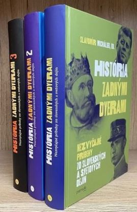 Kolekcia kníh: História zadnými dverami (komplet 3 kníh)