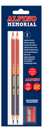 Alpino Balenie 2 ceruziek Memorial + strúhadlo