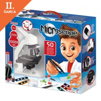 Lacná hra Mikroskop 50 experimentov
