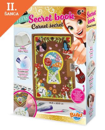 Lacná hra Secret Book Tajomný zápisník na zámok