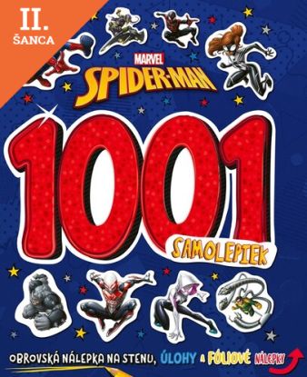 Lacná kniha Marvel: Spider-Man - 1001 samolepiek