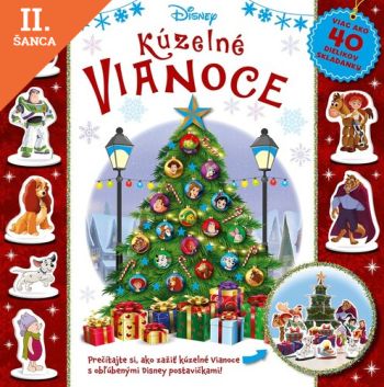 Lacná kniha Disney: Kúzelné Vianoce