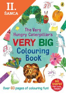 Lacná kniha The Very Hungry Caterpillar's Very Big Colouring Book