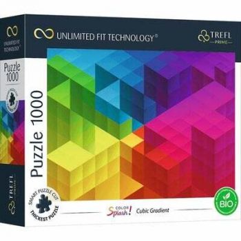 Puzzle Farebné škvrny: Kubický gradient 1000 Trefl Prime