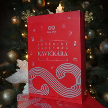 Adventný kalendár kávičkára Café Dias
