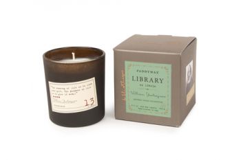 Paddywax LIBRARY Voňavá knihožrútska sójová sviečka William Shakespeare 170g