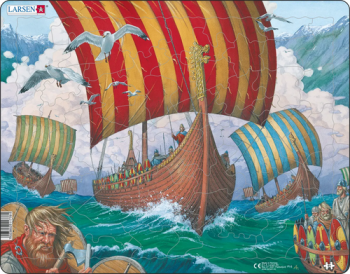 Puzzle Loď Vikingov Larsen FI6-ZZ