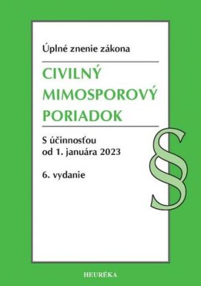 Civilný mimosporový poriadok. Úzz, 6. vydanie 1/2023