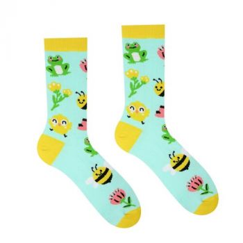 Unisex ponožky Veselé zvieratká HestySocks (veľkosť: 43-46)