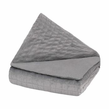 Záťažová prikrývka pre deti Balance, 90x120 cm, obliečka sivý plyš, 3kg