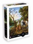 Puzzle Vstup zvierat do Noemovej archy 1000 (L'entrée des animaux dans l'Arche de Noé - Jan Brueghel l'Ancien)