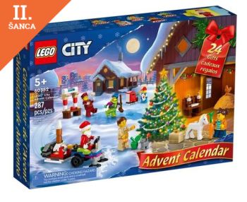 Lacná hra 60352 Adventný kalendár LEGO® City