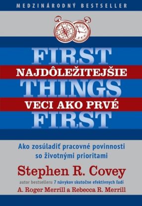 Najdôležitejšie veci ako prvé