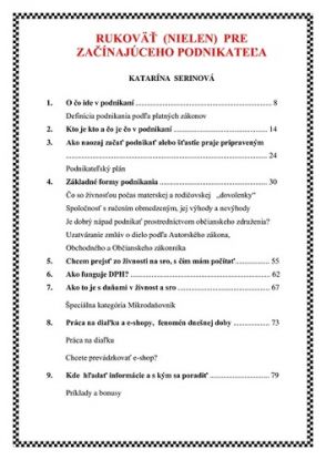 Rukoväť (nielen) pre začínajúceho podnikateľa