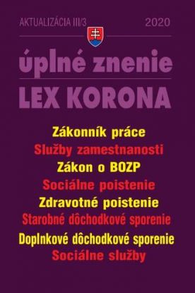 Aktualizácia III/3 2020 - LEX-KORONA