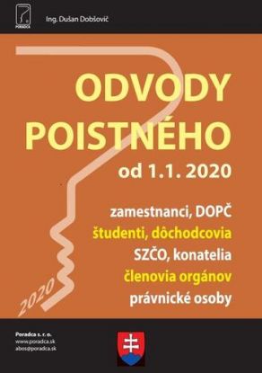 Odvody poistného (od 1.1.2020)
