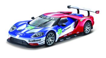 Bburago 1:32 Race DTM Ford GT Race car 2017 No.67 LeMans