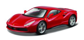 Bburago 1:43 Ferrari Signature series 488 GTB Red