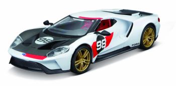 Bburago 1:32 Ford GT 2021 No.98 Heritage Edition