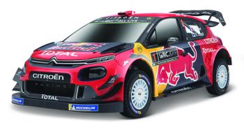 Bburago 1:32 Rally Citroen C3 WRC 2019 Monte Carlo Esapekka Lappi