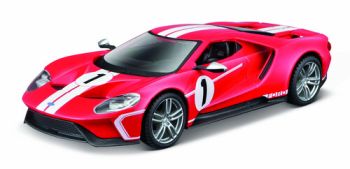Bburago 1:32 Ford GT 2018 No.1 Heritage Edition