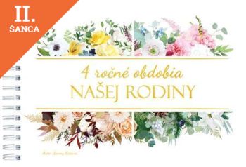Lacná kniha 4 ročné obdobia našej rodiny