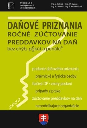 Daňové priznania 2022 + vyplnené vzory a tlačivá