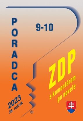 Poradca 9-10/2023 - ZDP (s komentárom po novele)