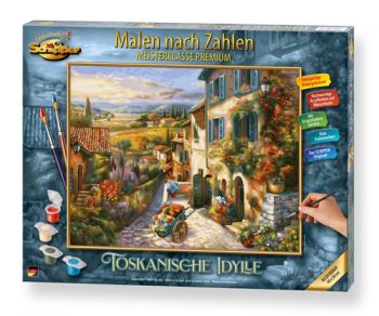 Maľovanie podľa čísel Toskánska idylka (40x50 cm) Schipper