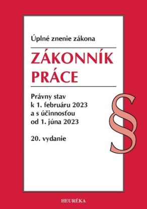 Zákonník práce. Úzz, 20. vydanie 2/2023