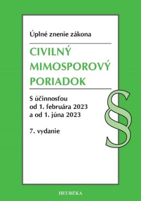 Civilný mimosporový poriadok. Úzz, 7. vydanie 2023