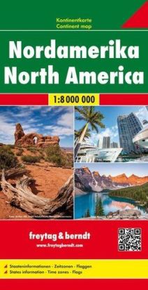 Amerika sever 1:8 000 000