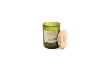 Paddywax Eco Green Basil & Cucumber vonná sviečka 226g