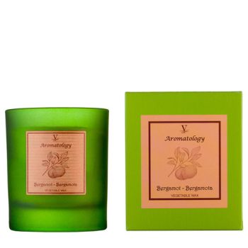 Vila Hermanos Aromathologie BERGAMOTA vonná sviečka 190g