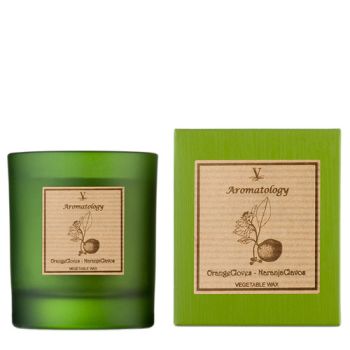 Vila Hermanos Aromathologie NARANJO-CLAVO vonná sviečka 190g