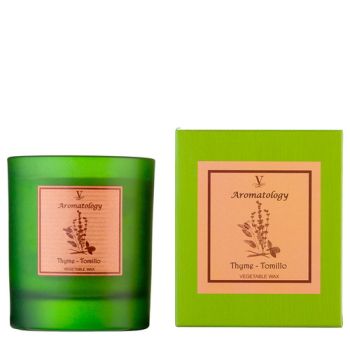 Vila Hermanos Aromathologie TOMILLO vonná sviečka 190g