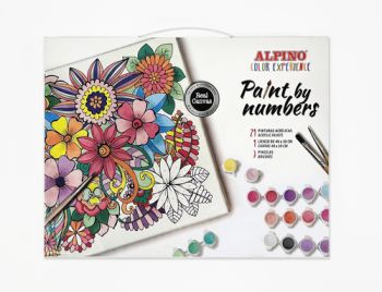 Alpino Color Experience maľovanie podľa  čísiel