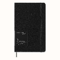 Zápisník + MOLESKINE SMART N tvrdý čistý čierny L