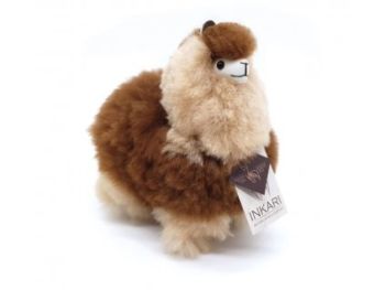 Plyšová hračka Alpaca MINI – MOCCACHINO