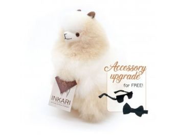 Plyšová hračka Alpaca SMALL – VANILLA SWIRL