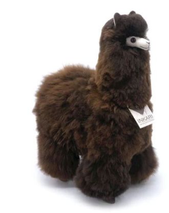 Plyšová hračka Alpaca LARGE – DARK CALICO