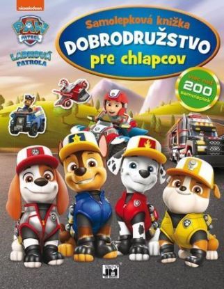 Labková patrola - dobrodružstvo pre chlapcov - Samolepková knižka