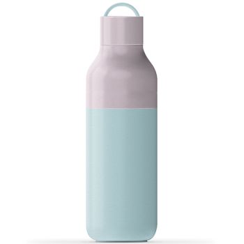 Lund London Skittle Active Bottle 500ml Mint & Pink